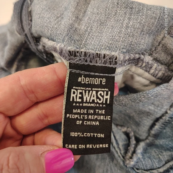 Light Denim Chambray Jumpsuit Knotted Strap Belt Women Medium 100% Cotton - Picture 8 of 12